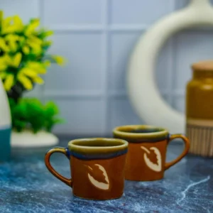 Indiankumhar 150ml Brown Small Ceramic Cup